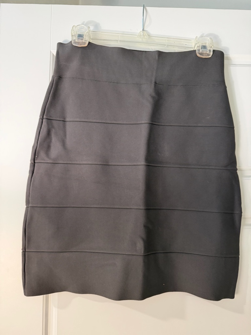 BCBG Black Bodycon Bandage Pencil Skirt